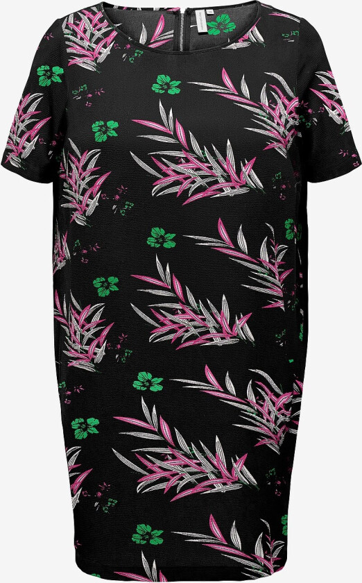 Kjole carLux Life SS Tunic Dress - Svart