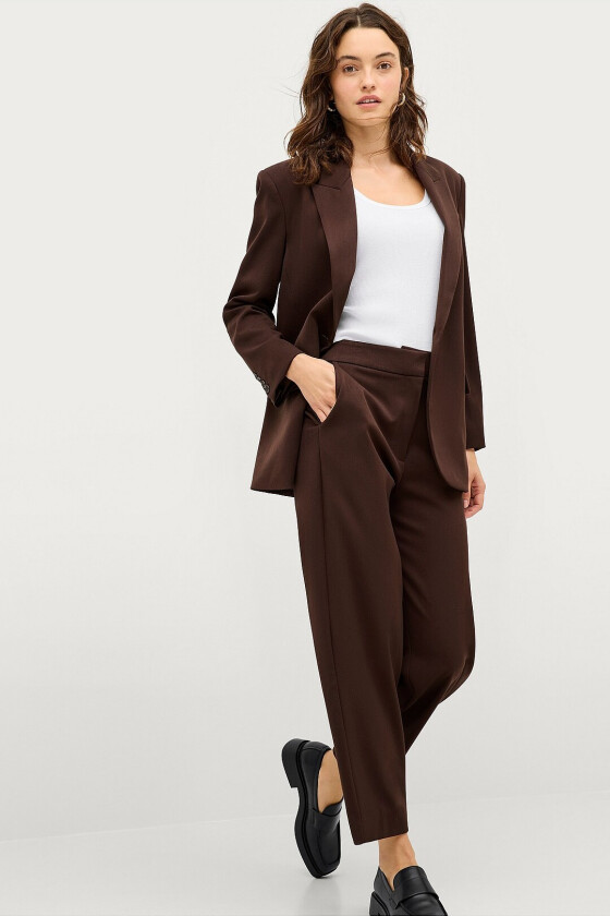 Bukser Lisa Cropped - Brun