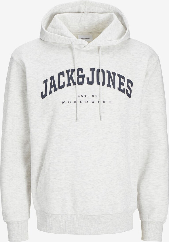 Hettegenser jjeCaleb Varsity Sweat Hood - Hvit