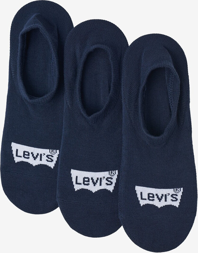 Ankelsokker Levis High Cut Batwing Logo 3-pakning - Blå