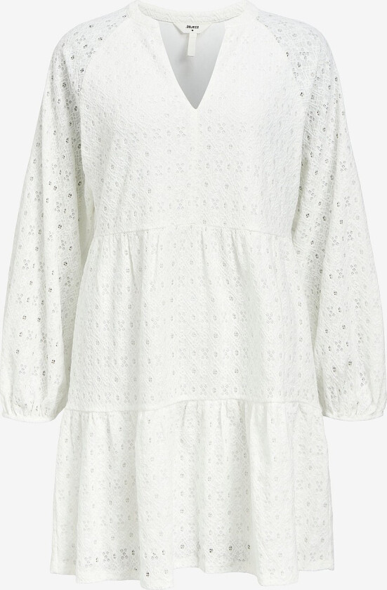Kjole objLaila Gia L/s RE Short Dress - Hvit