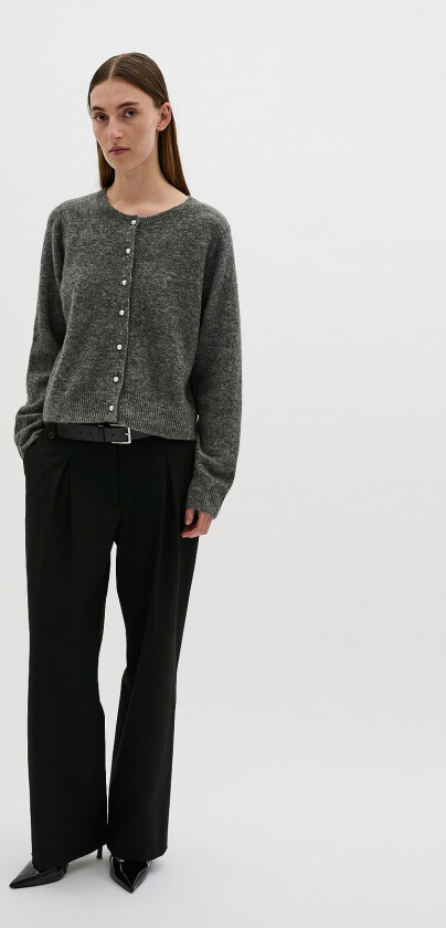 Kardigan kbNoabelle Plain Cardigan - Grå