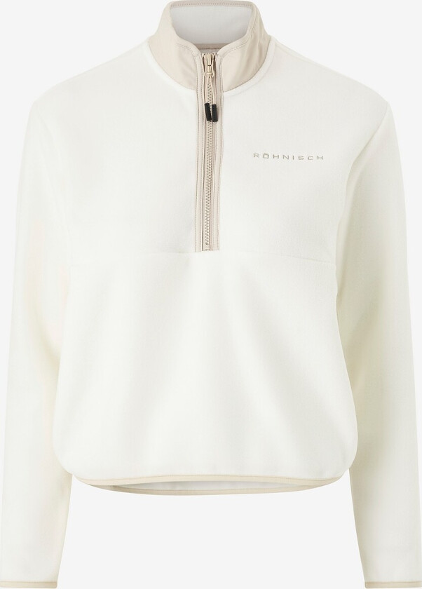 Fleeceskjorte Thermal Half Zip Fleece - Hvit