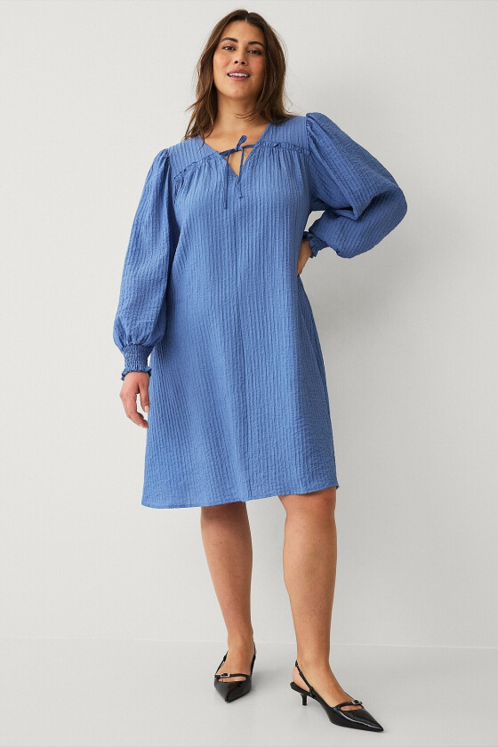 Kjole kcLinna Dress - Blå
