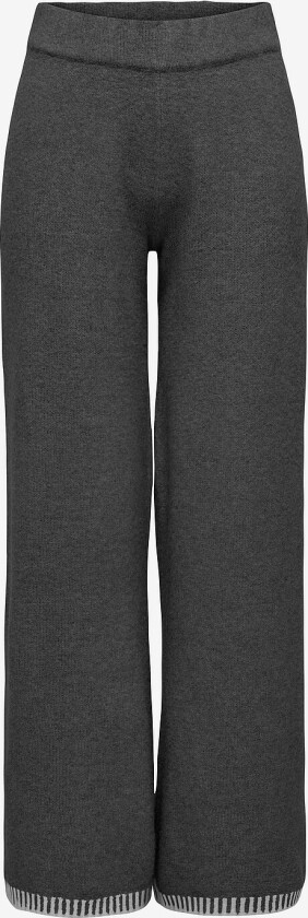 Bukser onlSilma MW Stitch Pant Knt - Grå