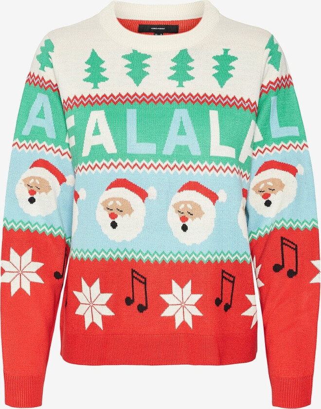 Julegenser vmChristmasstuff LS O-nck - Beige