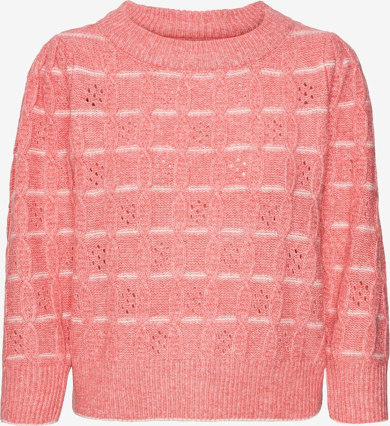 Genser vmNewleonor 3/4 O-neck Pullover - Rød