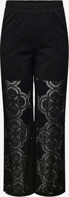 Bukse carCabanna Lace Pant Wvn - Svart