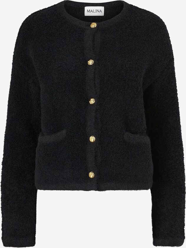 Kardigan Carly Wool Blend - Svart