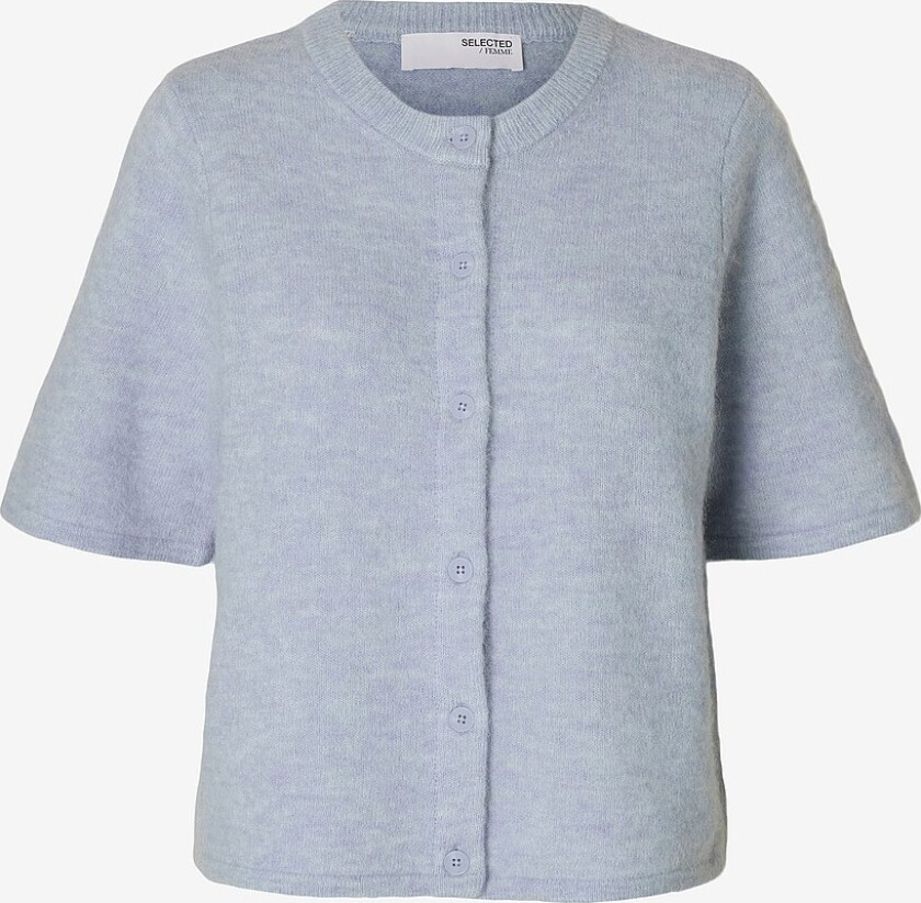 Kardigan slfLulu 2/4 Knit - Blå