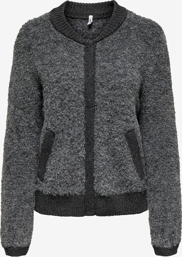 Kardigan onlCleo LS O-neck Cardigan Knt - Grå