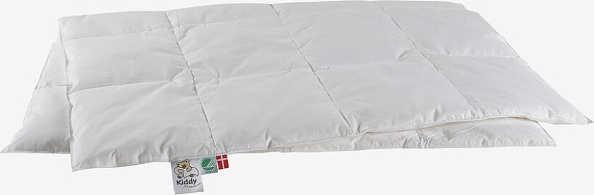 Juniordyne ekstra varm Kiddy Organic - Hvit