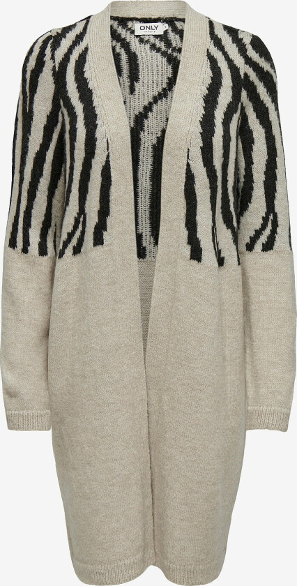 Kardigan onlJade Zebra LS CC Knt - Beige