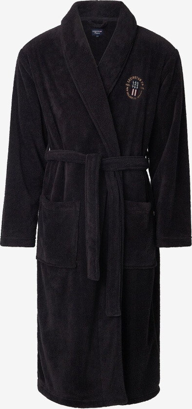 Lesley Badekåpe i fleece - Svart