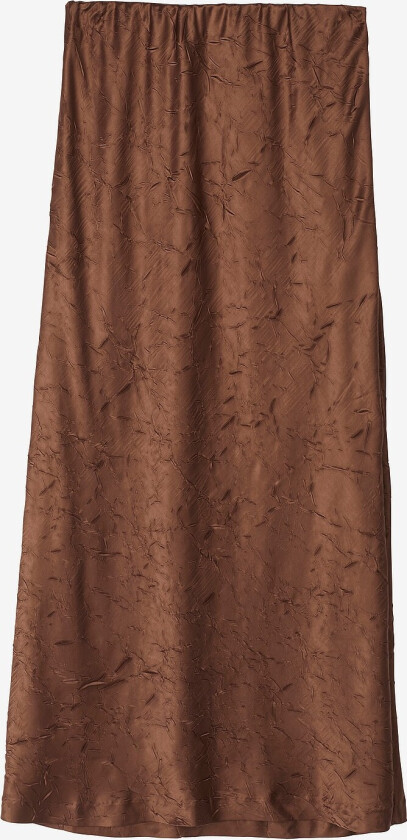 Maxi skjørt Mabel Skirt - Brun