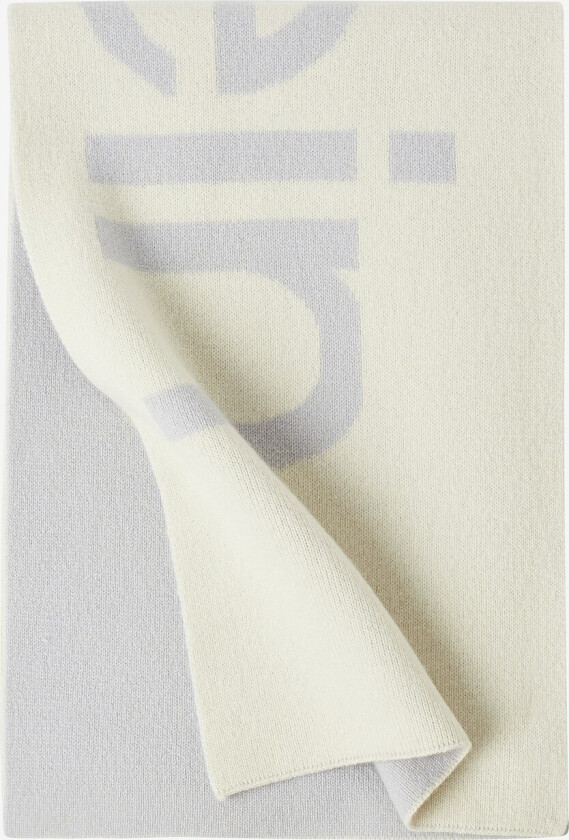 Skjerf Two-tone Knit Wool Mix HW Scarf - Blå