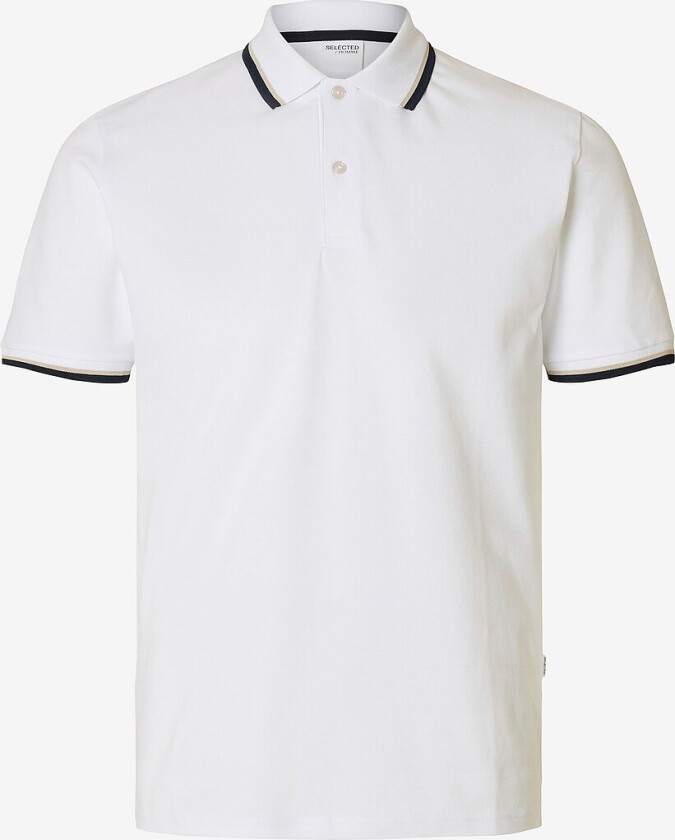 Pologenser slhSlim-Atlas Sport SS Polo - Hvit