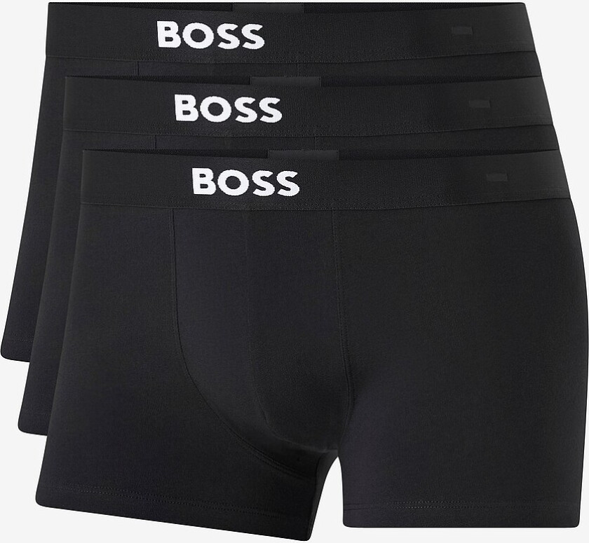 Boksershorts Trunk Boss One 3-pakning - Svart