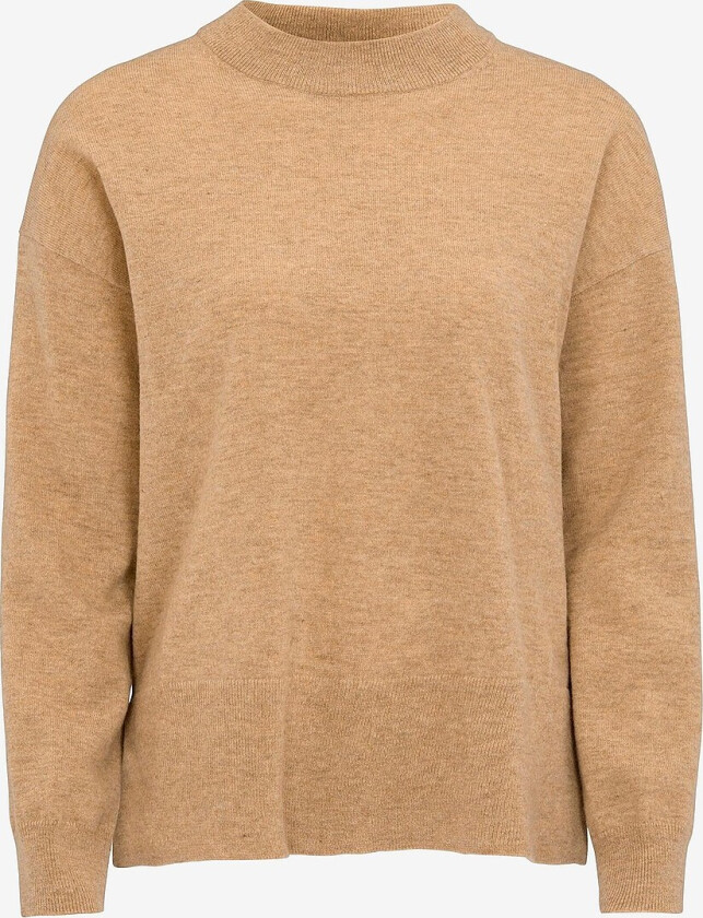 Genser i lammeull Happy - Brun