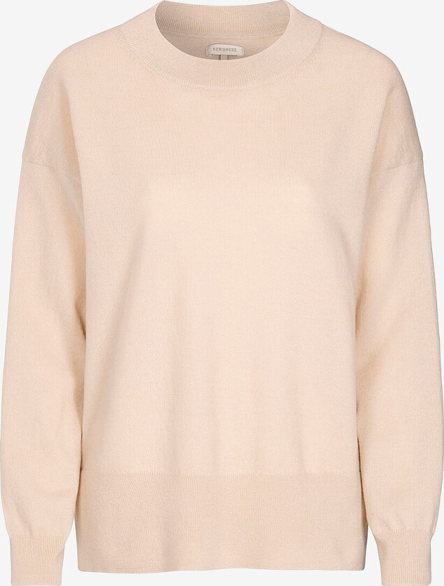 Genser i lammeull Happy - Beige