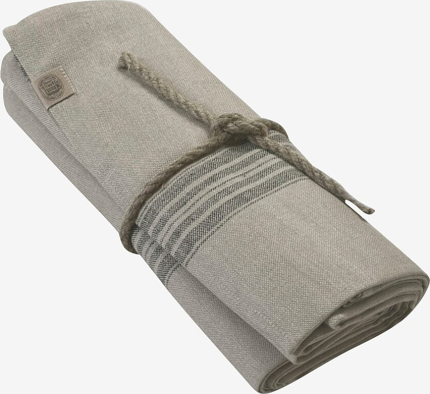 Duk Heritage i presset lin - Beige