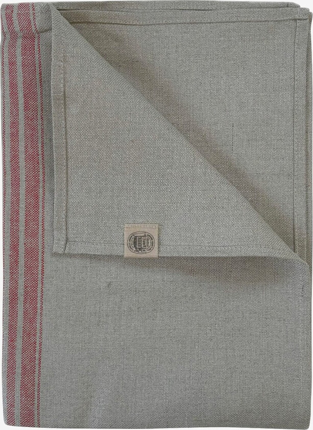 Kjøkkenhåndkle Heritage i presset lin - Beige
