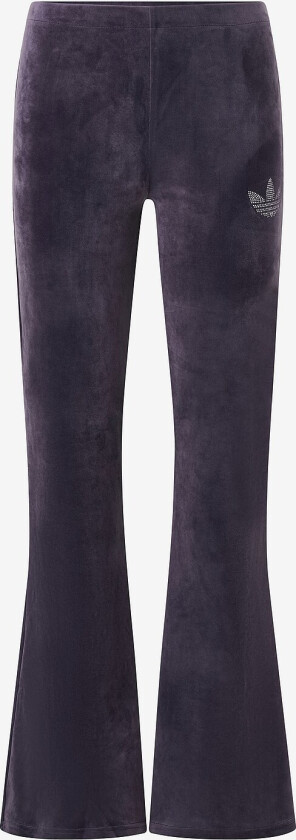 Velurbukser Bling Flares - Svart