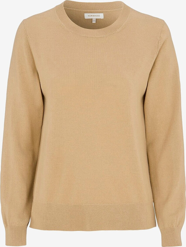 Genser i merinoull Isabella - Brun