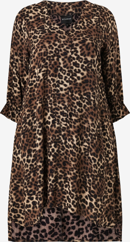 Kjole Selma Shirt - Brun
