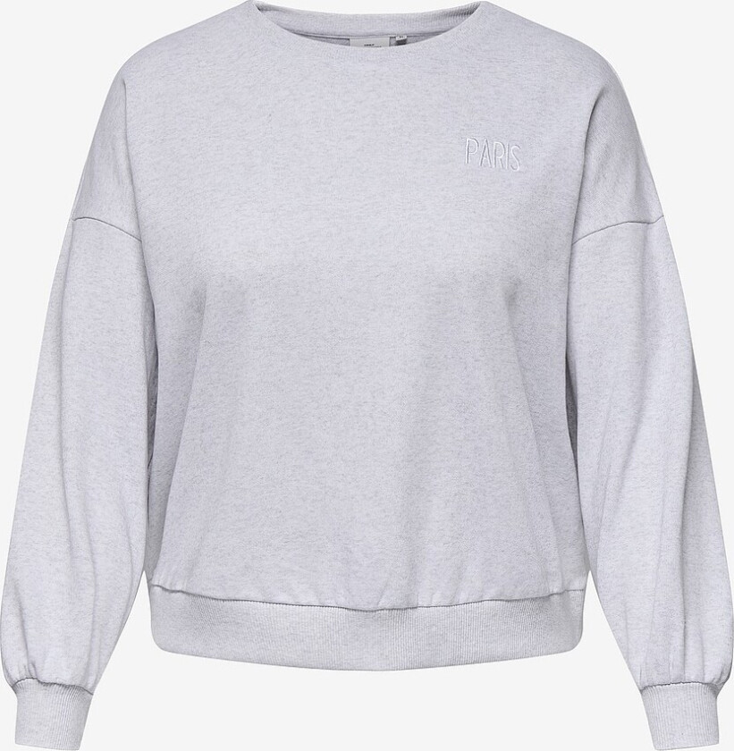 Collegegenser carLakira L/S O-neck Swt Jrs - Grå