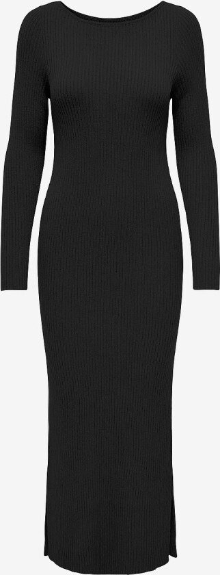 Maxikjole onlKatia LS Maxi Boatn Dress - Svart