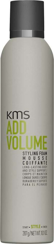 KMS Add Volume Styling Foam Mousse 300ml