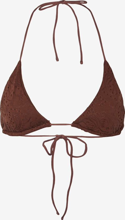 Bikini-BH vmCarly Swim Top - Brun