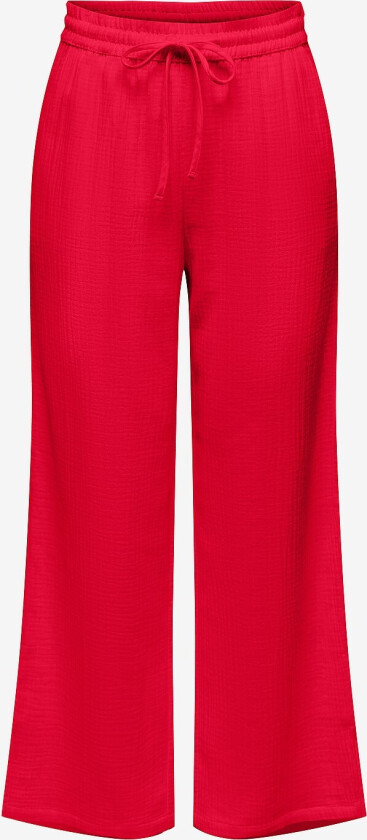 Bukser jdyTheis Life Wide Pant Wvn - Rød