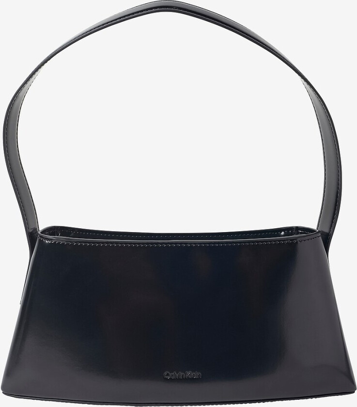 Vesken Refined Sculpt Shlder Bag_shiny - Svart