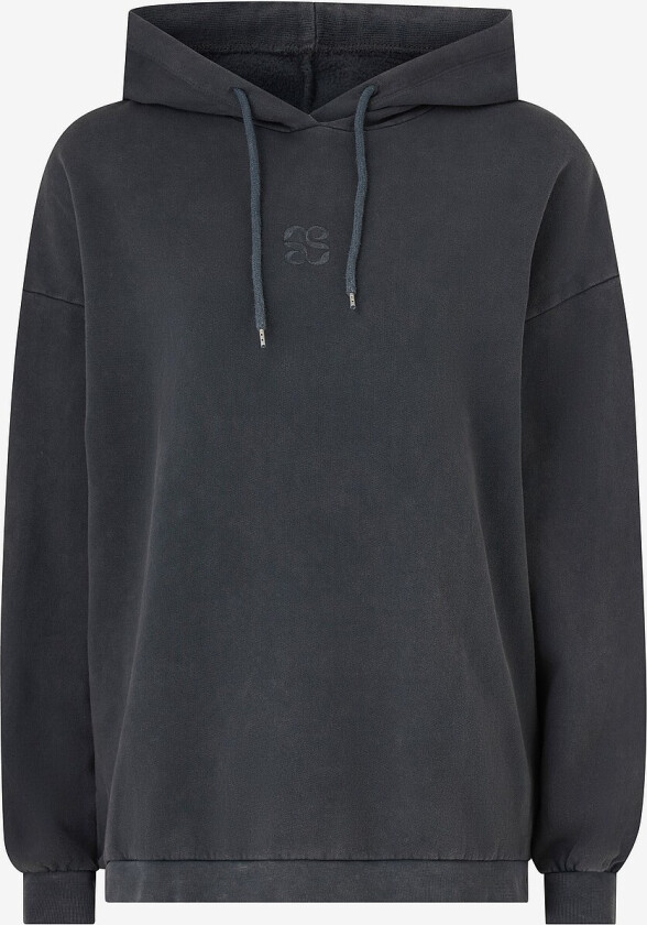 Hettegenser EnzoMW Logo Emb. Hoodie - Grå