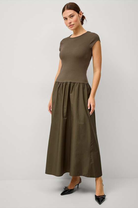 Maxikjole Dress Valvin - Brun