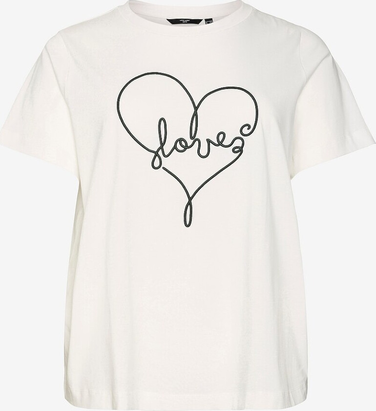 Topp vmcFea Mette SS Top Box Jrs - Hvit
