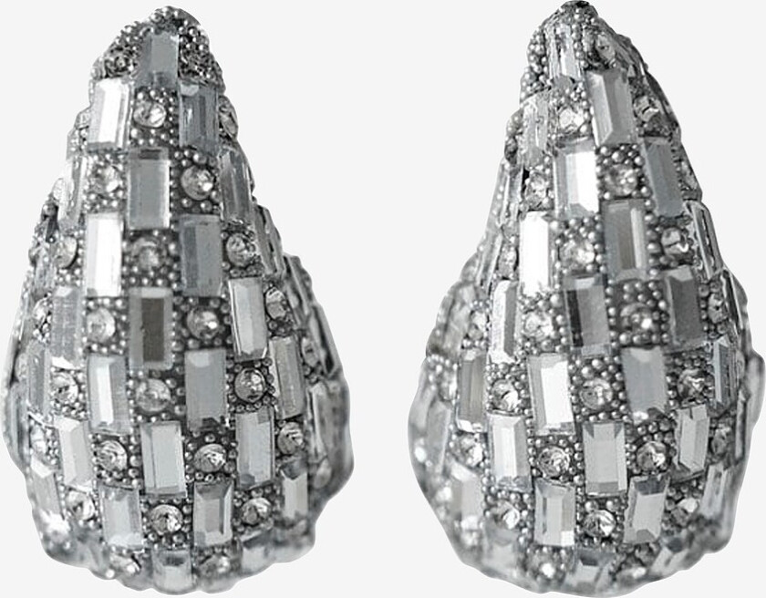 Øredobber Disco Drop - Sølv