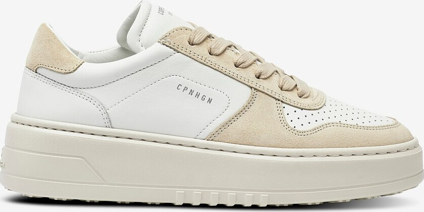 Joggesko Cph77 Leather Mix - Hvit
