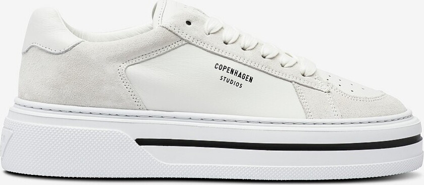 Joggesko Cph181 Leather Mix - Hvit