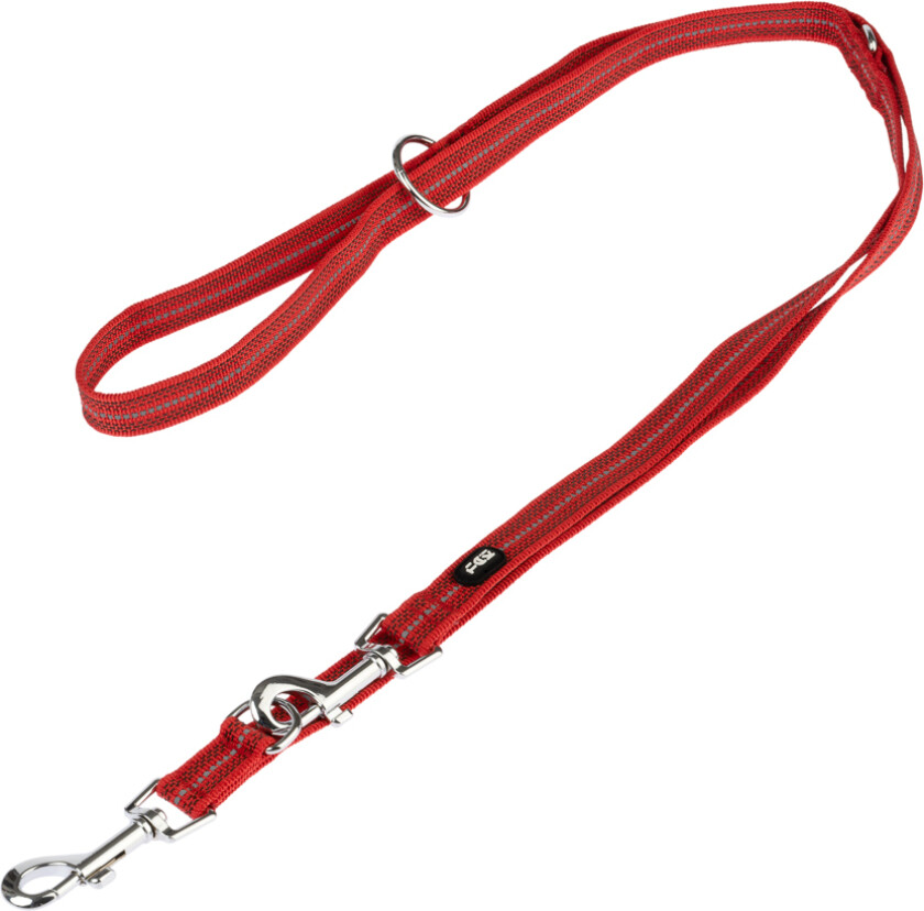 halsbånd Soft & Safe, rødt - passende bånd: 200 cm lang, 20 mm bred