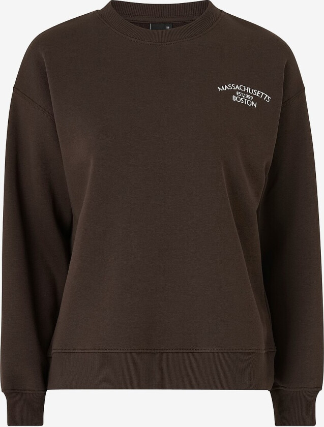 Collegegenser Sweater - Brun