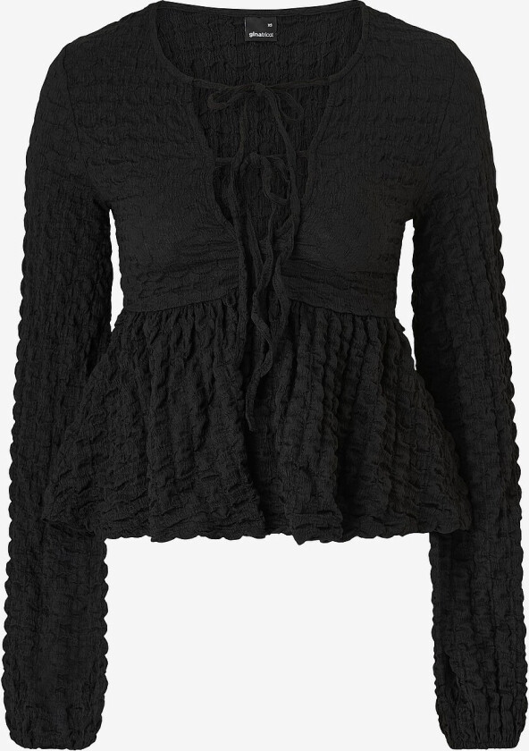 Topp Boho Top - Svart