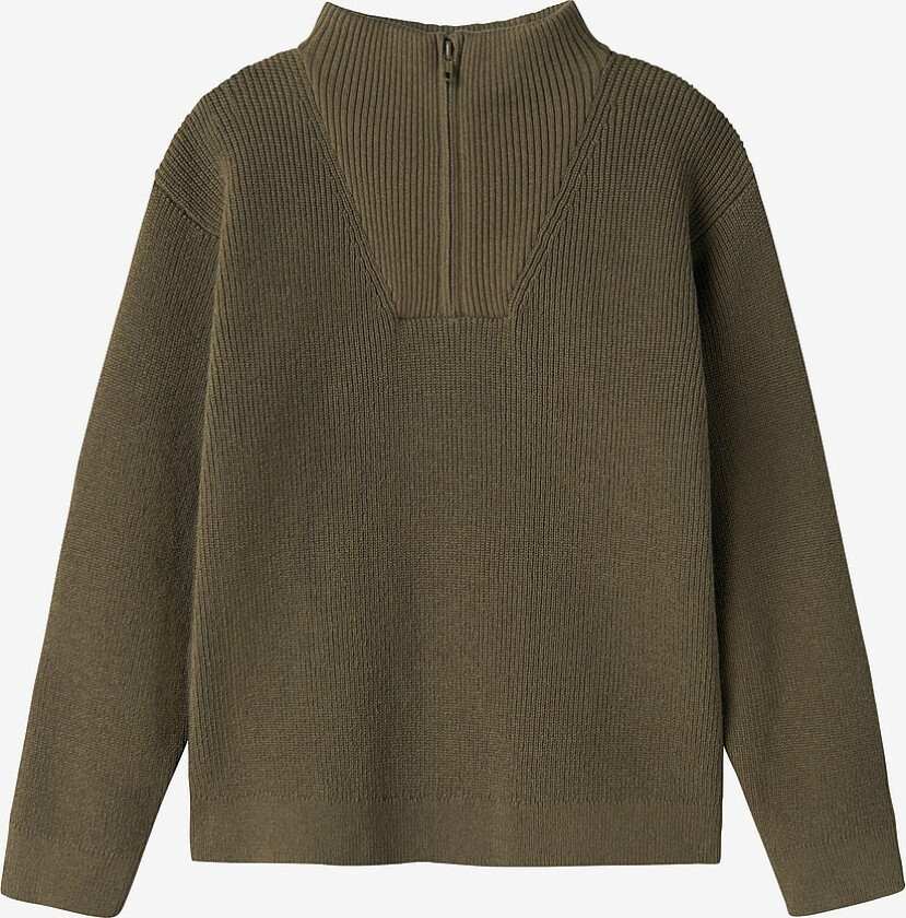 Genser nkmNesolle LS Knit - Grønn