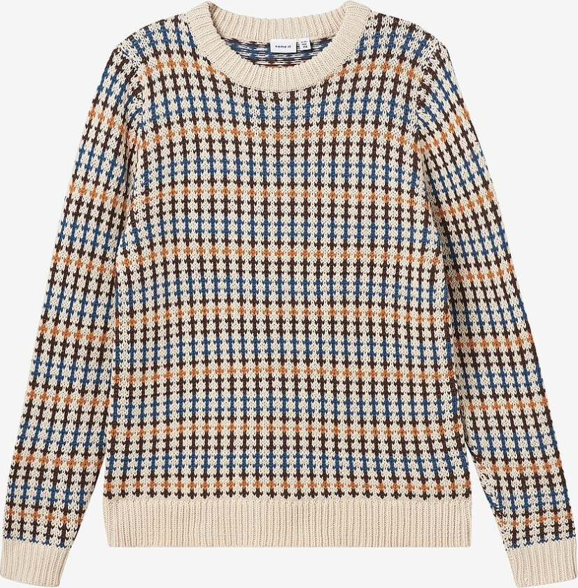 Genser nkmOpalse LS Knit - Beige