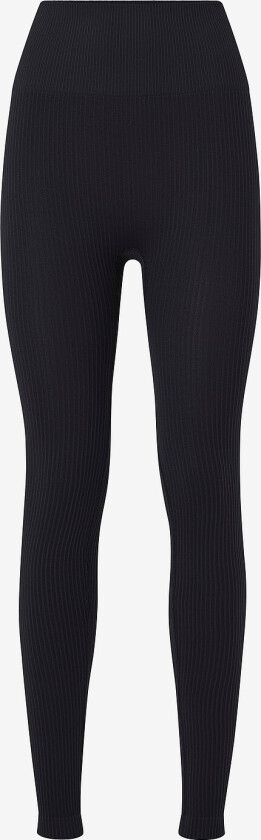 Tights Studio Seamless Ribbed - Svart