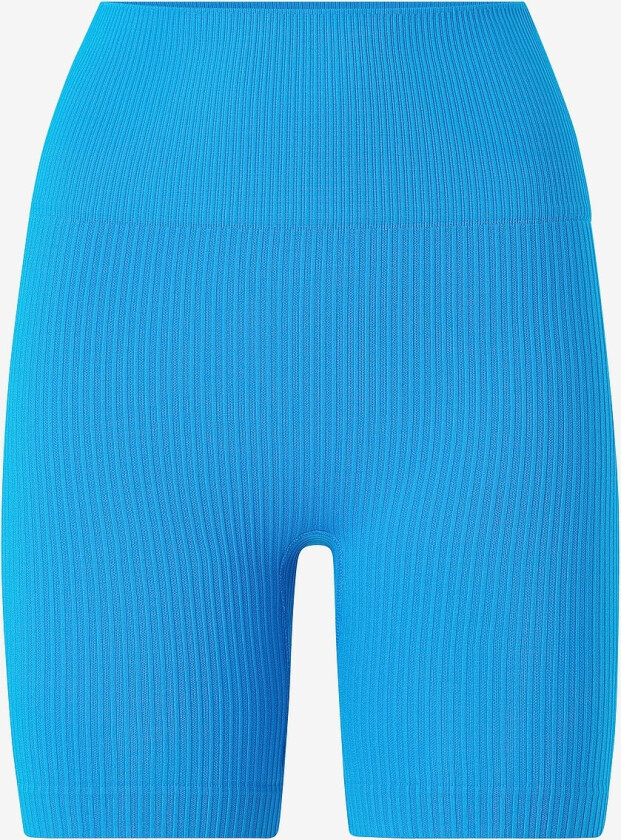 Treningsshorts Studio Seamless Ribbed - Blå