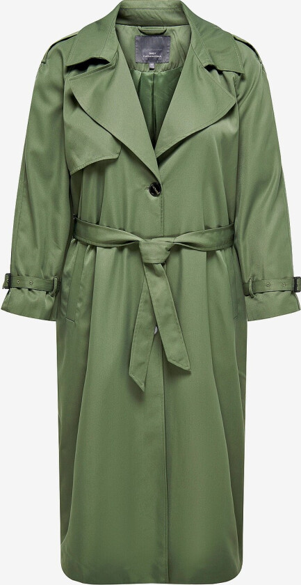 Trenchcoat carChloe Trenchcoat Single B. Otw - Grønn