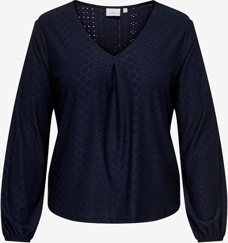 Topp carSandra L/S Top Jrs - Svart